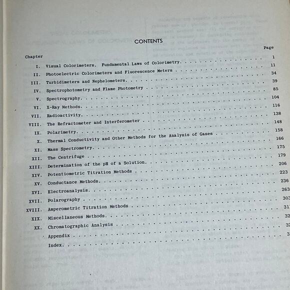 Vintage Instrumental Methods of Analysis. Willard & Merritt. 2nd Edition. 1952 - Picture 6 of 6